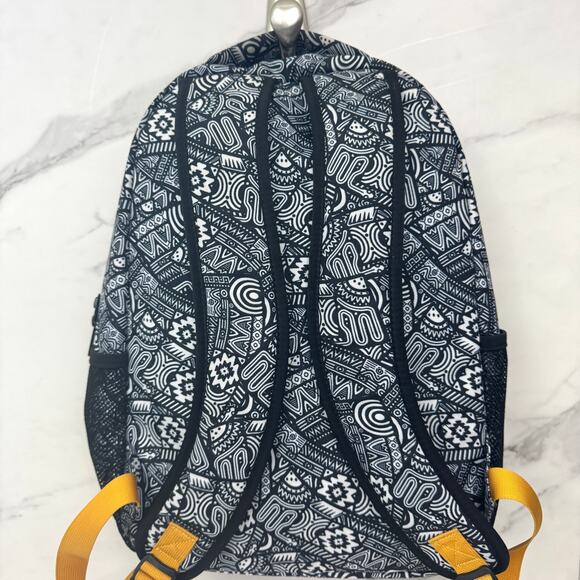 Kavu Packwood Backpack School Academic Travel Doodle Ribbon Blue - Picture 3 of 9
